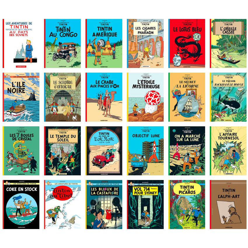 Tintin Books