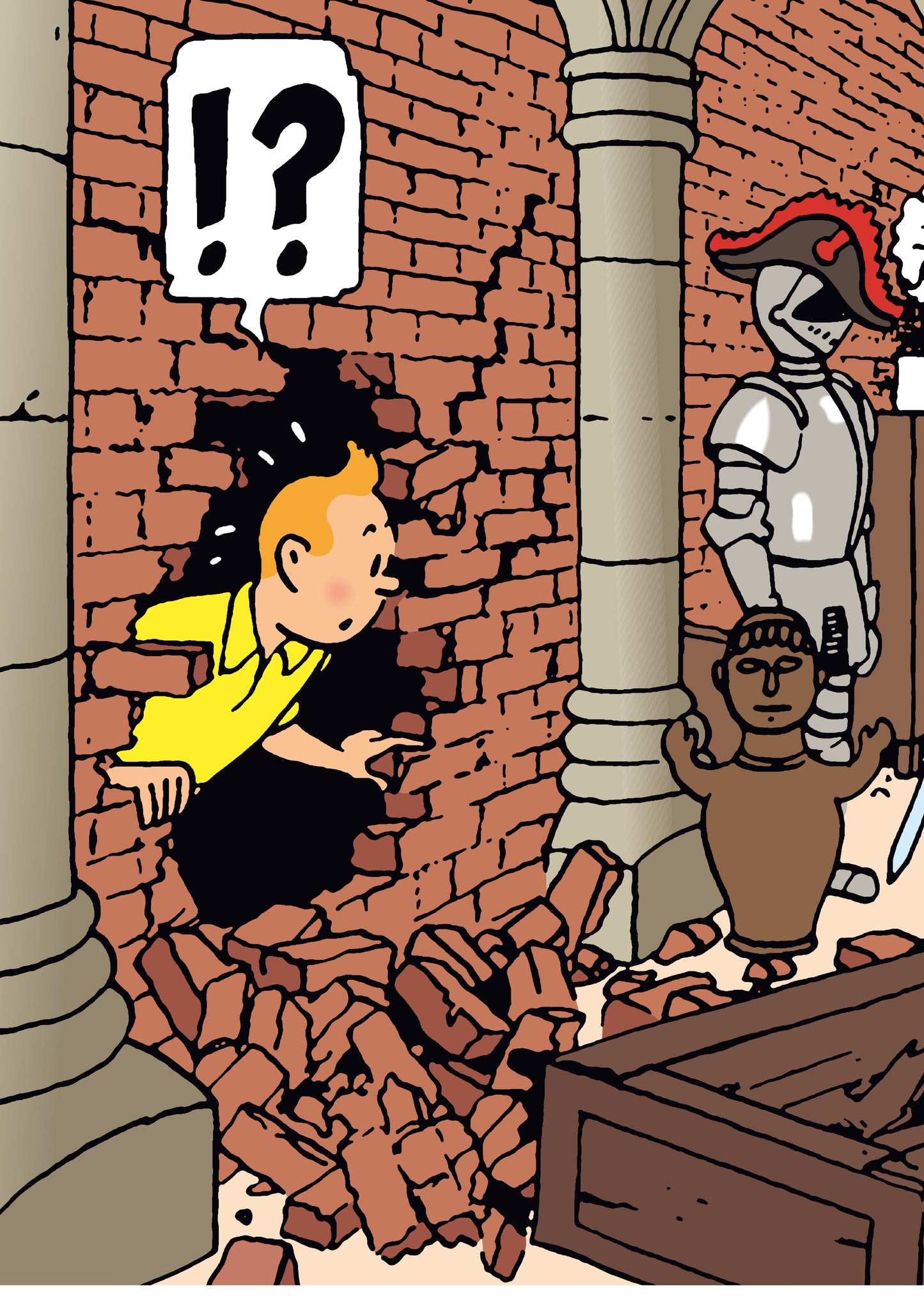 Tintin plastic folder - Unicorn 41 B2