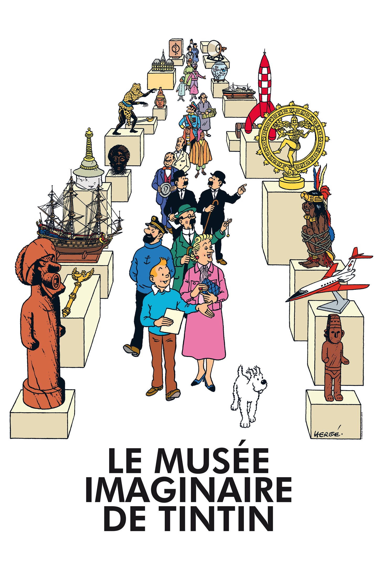 Musée Imaginaire postcard