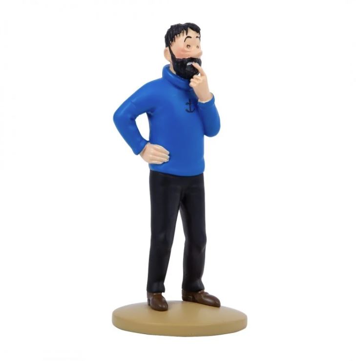 Resin figurine sceptical Haddock