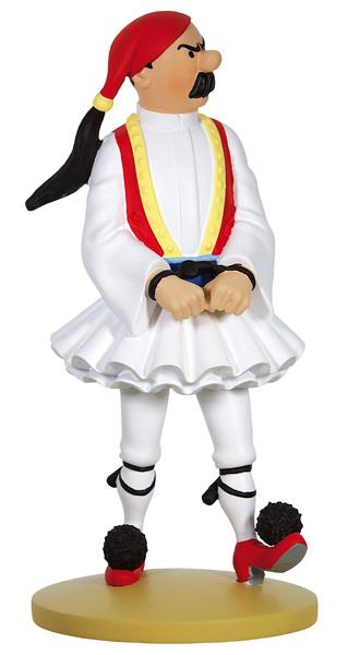 Resin figurine Thomson Syldavian costume