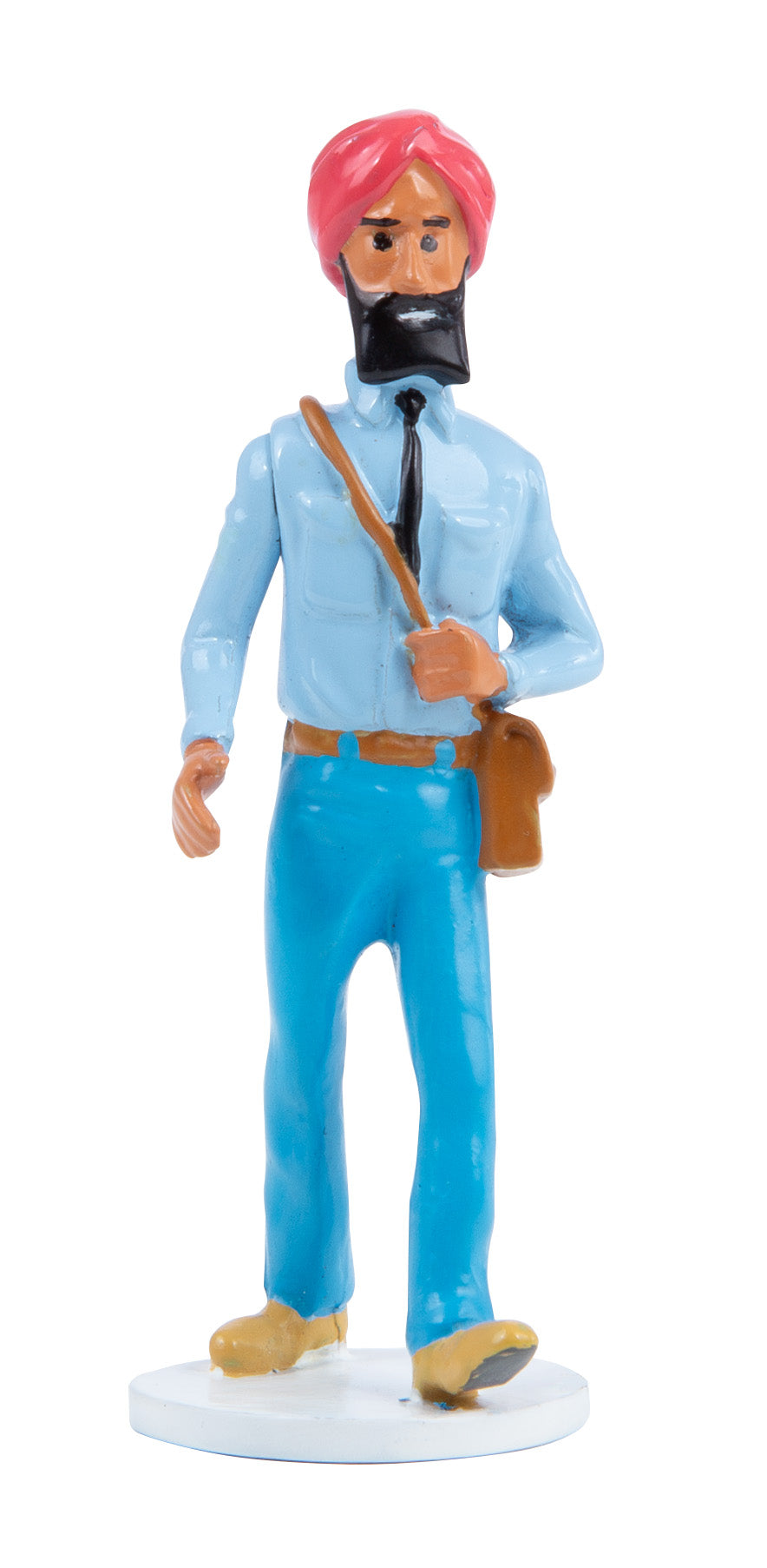 Alloy figurine Train conductor