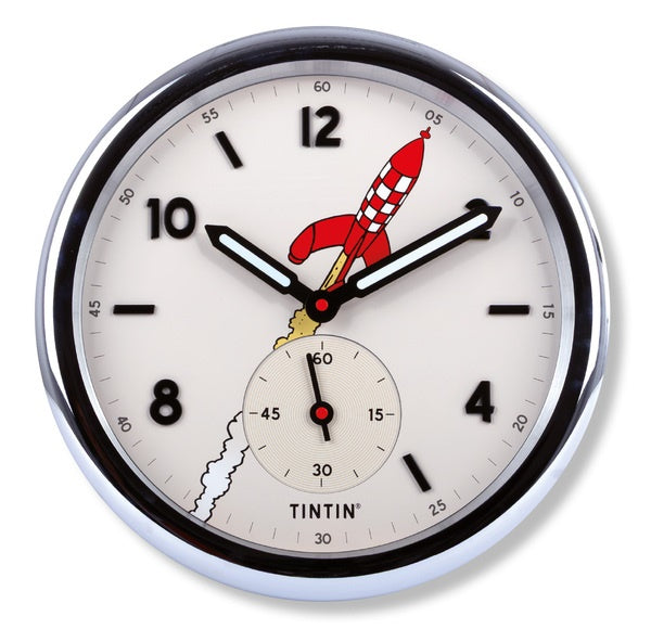 Silver wall clock - Limited edition