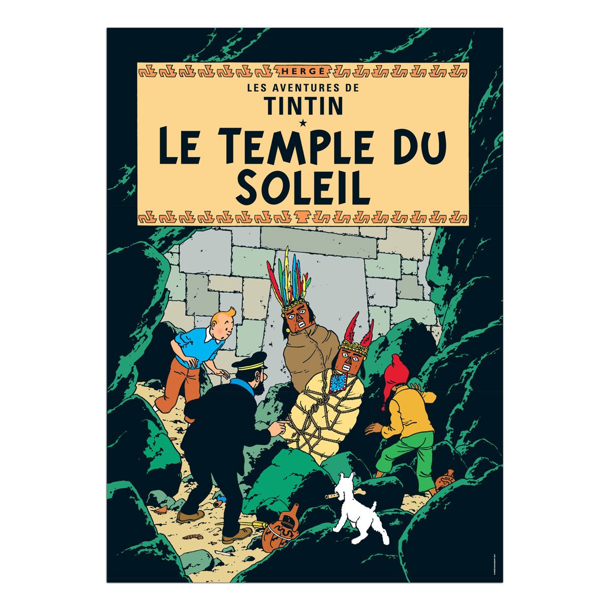Tintin book postcards Sun
