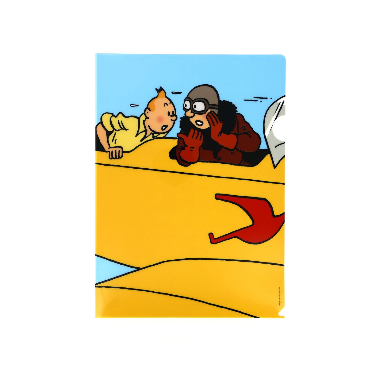 Tintin plastic folder - Tintin in the Congo