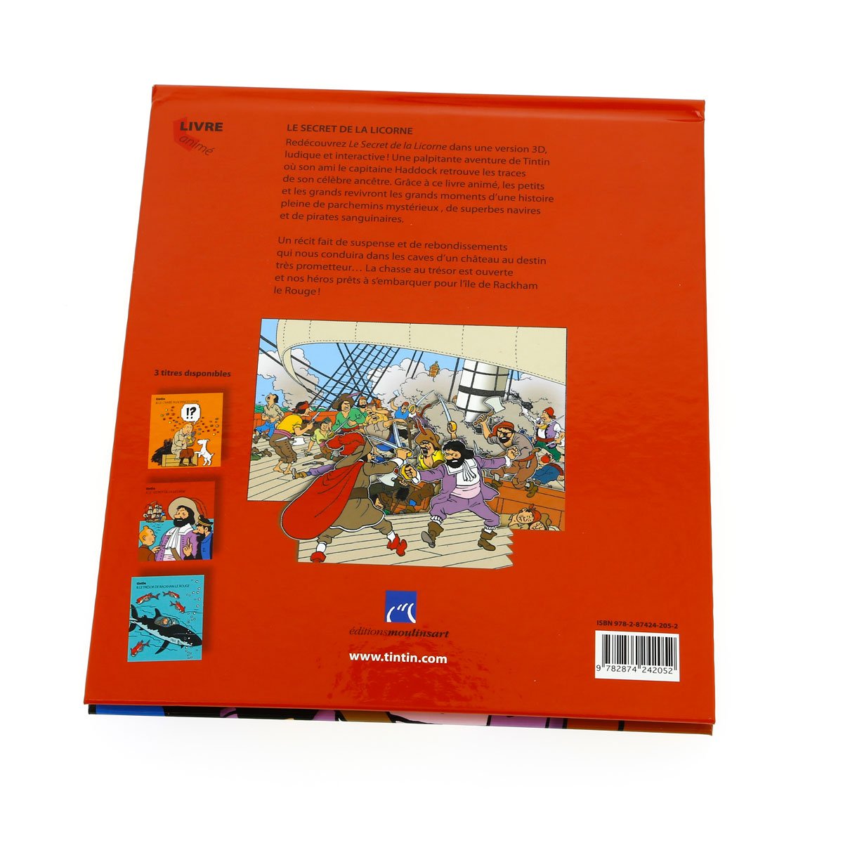 Pop-up – Tintin et le secret de la Licorne