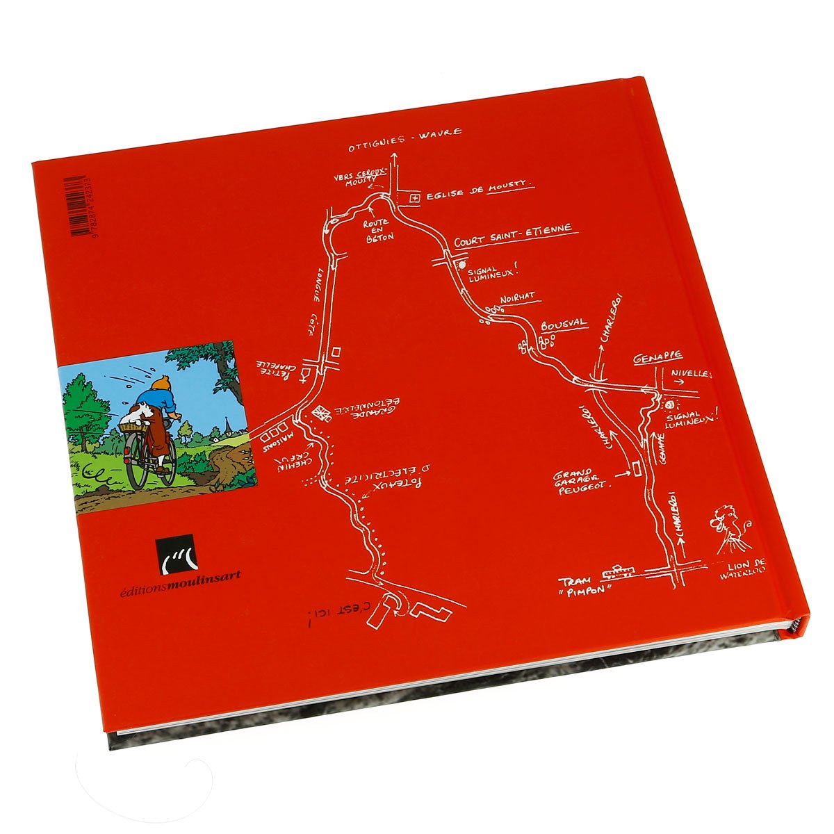 Hergé côté jardin