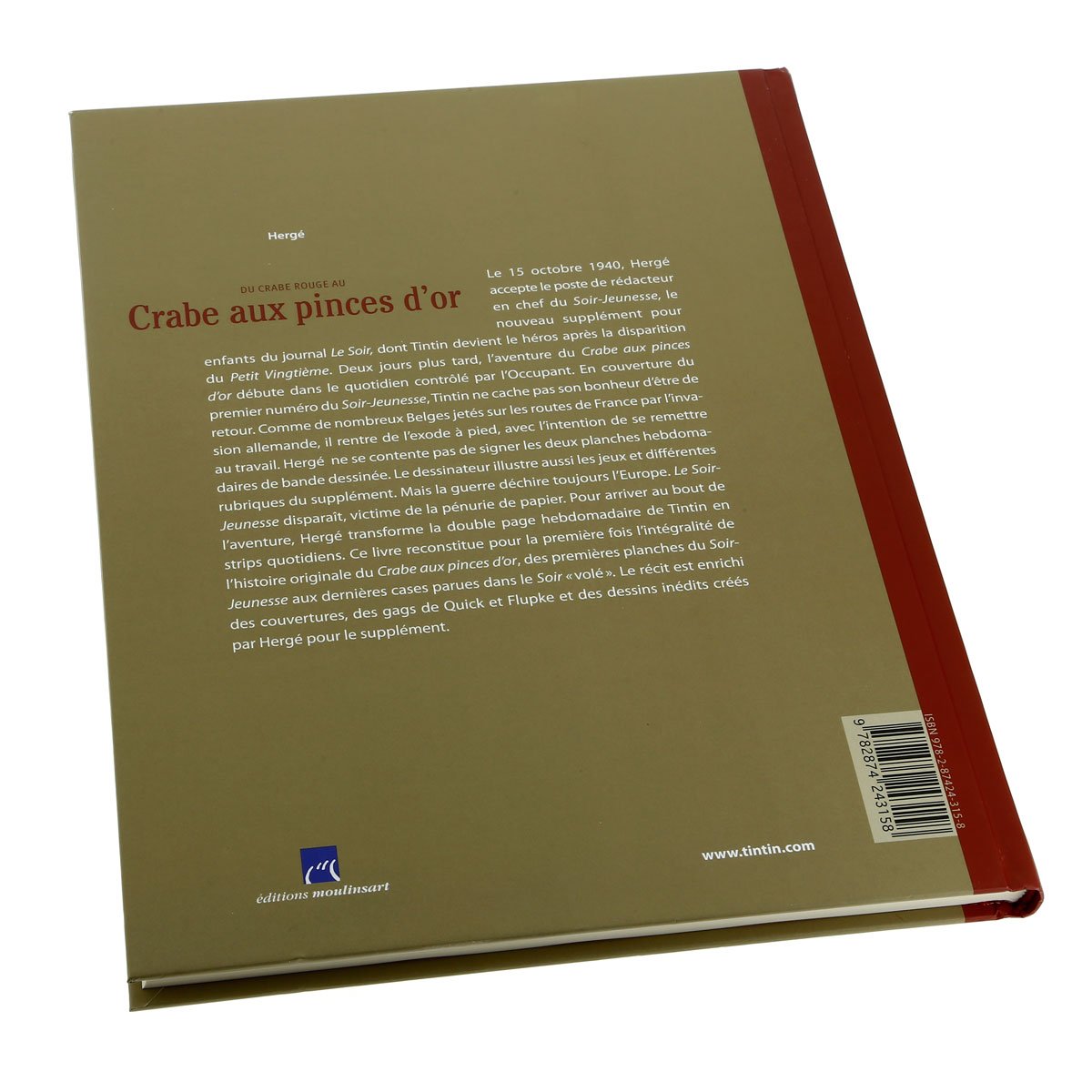 Du crabe rouge au Crabe aux pinces d'or