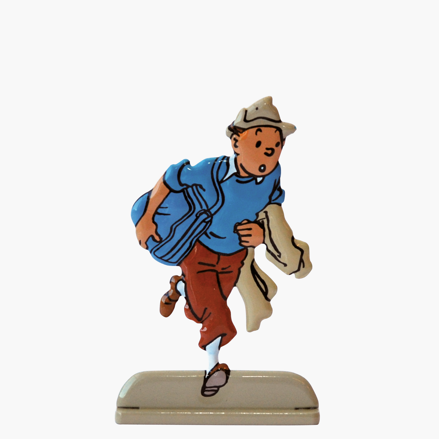 Tintin escaping