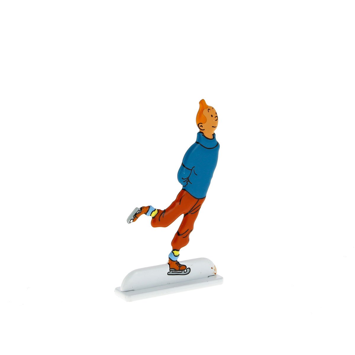 Tintin ice skating