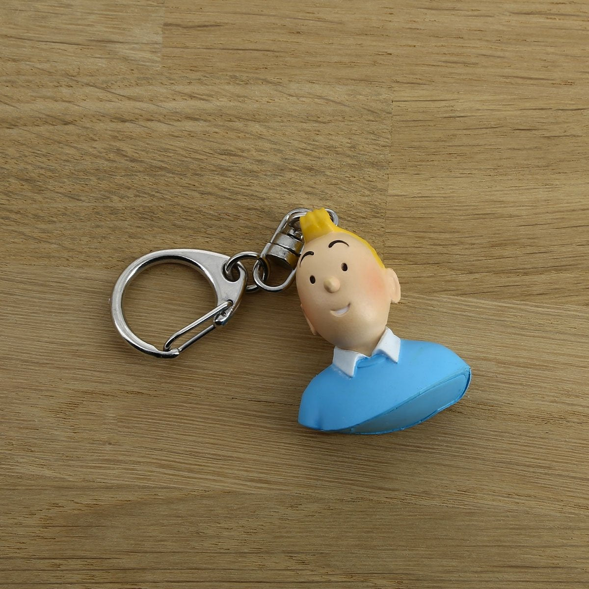 Tintin bust Keyring