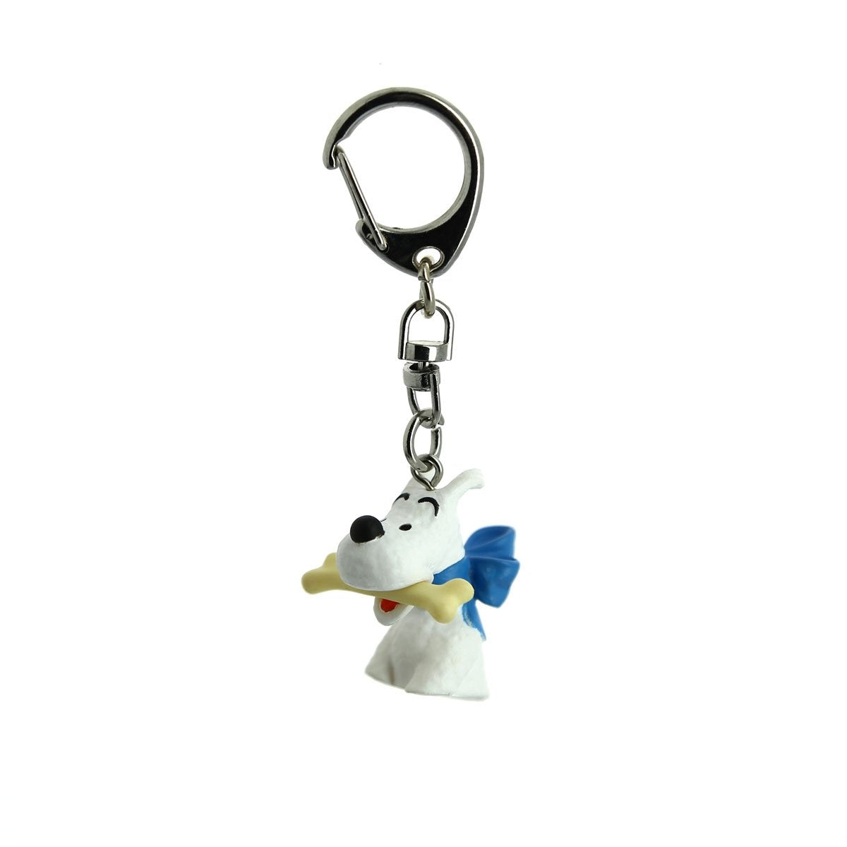 Snowy bust keyring
