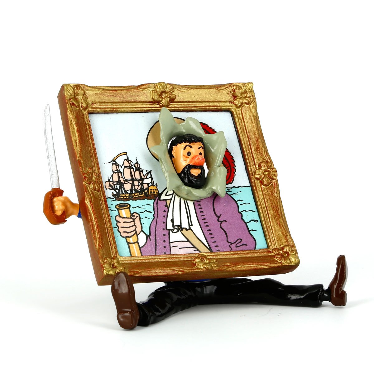 Captain Haddock figurines