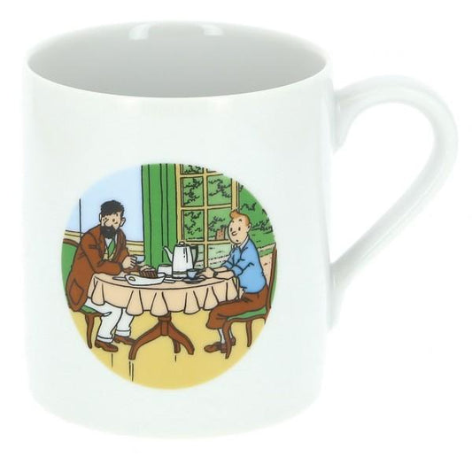 Tintin and Haddock breakfast mug