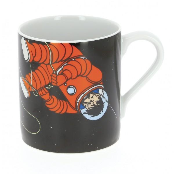 Tintin and Haddock Moon mug
