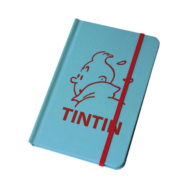 Carnet turquoise Tintin