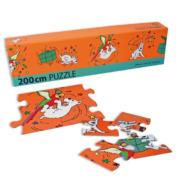 Puzzle Milou et perroquet