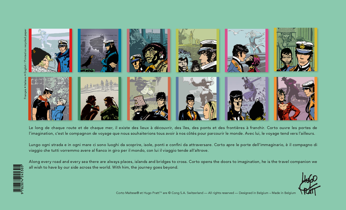 Corto Desk calendar 2023