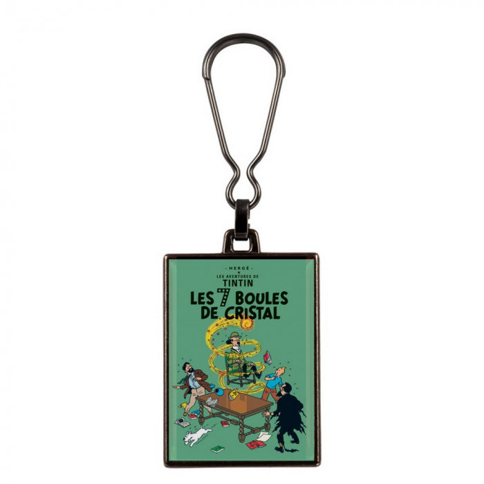 The Seven Crystal Balls metal keyring