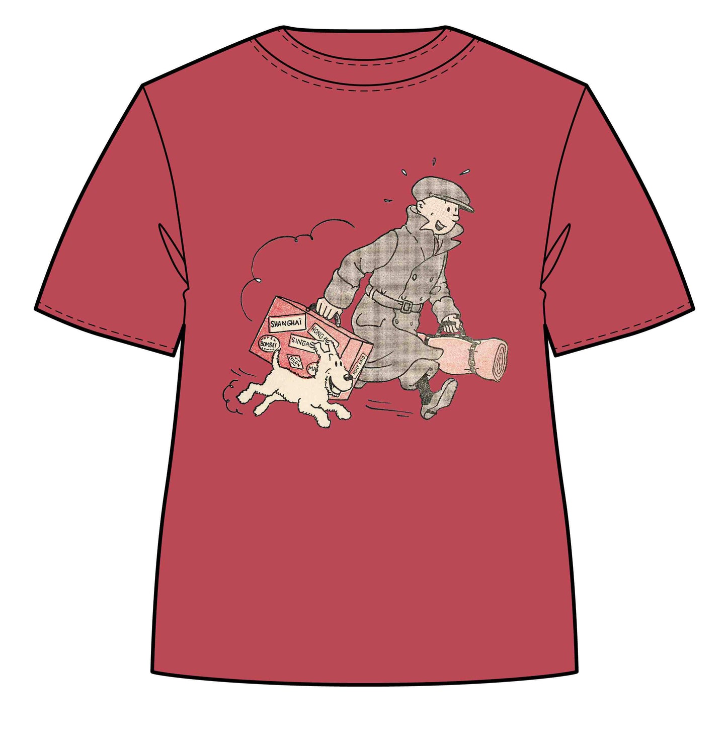 T-Shirt Tintin "Homecoming"