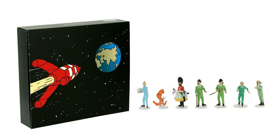 7 Metal figurines in box set