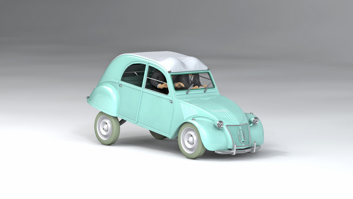 The Thompsons 2 CV resin model