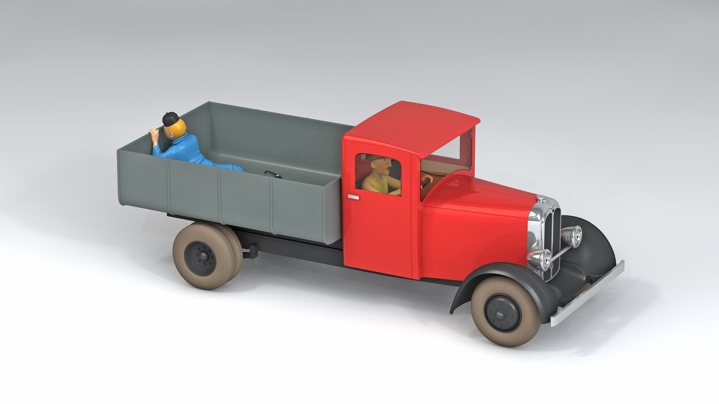 Vehicle: Resin Red Truck