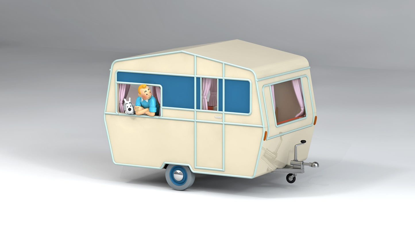 Vehicle: Resin Caravan of the tourists