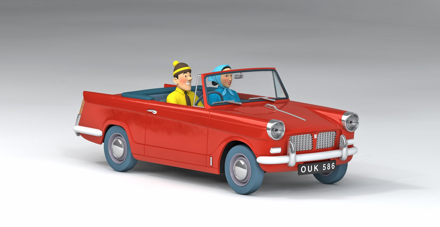 Vehicle: Resin Triumph Herald of the tourists