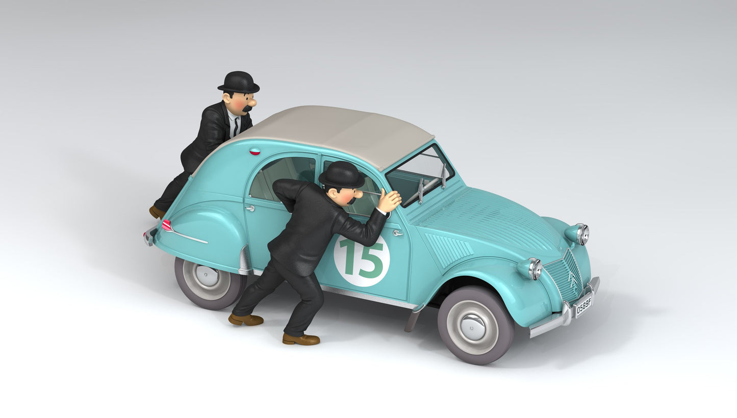 Resin Citroen 2CV of the Rally