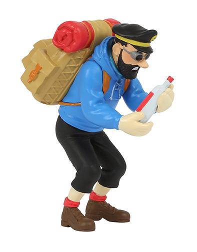 Haddock with empty bottle