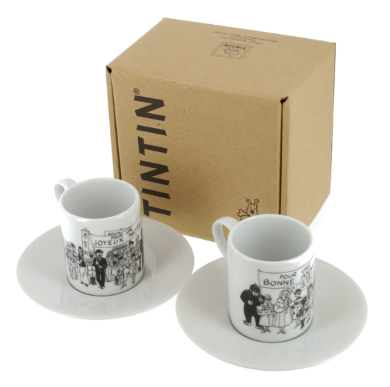 « Bonne année » Espresso set - 2 mugs