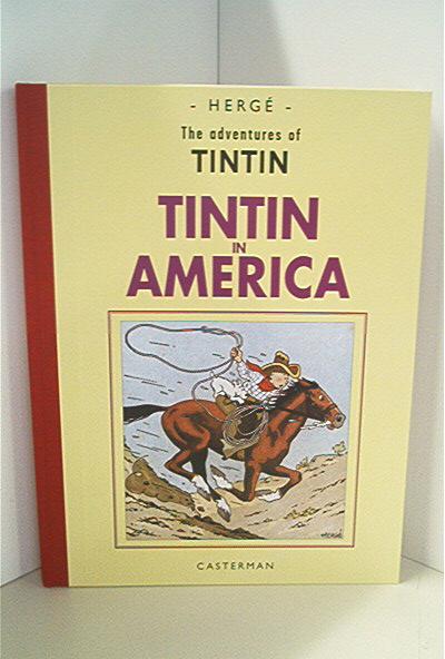 Tintin in America EN facsimile album