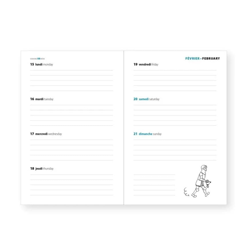 Pocket planner 2027