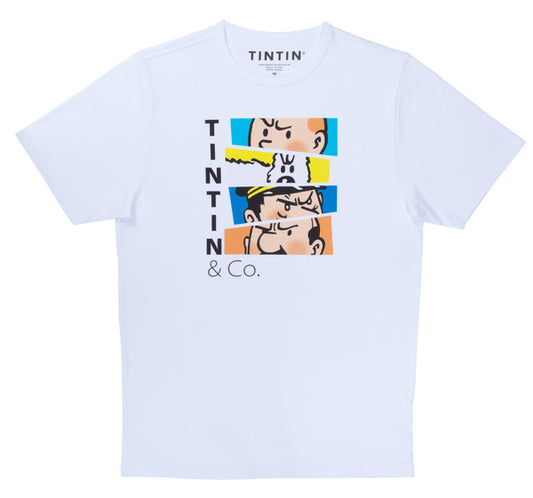 Tintin and co. color t-shirt