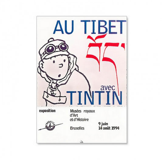 Poster Tibet expo Brussels