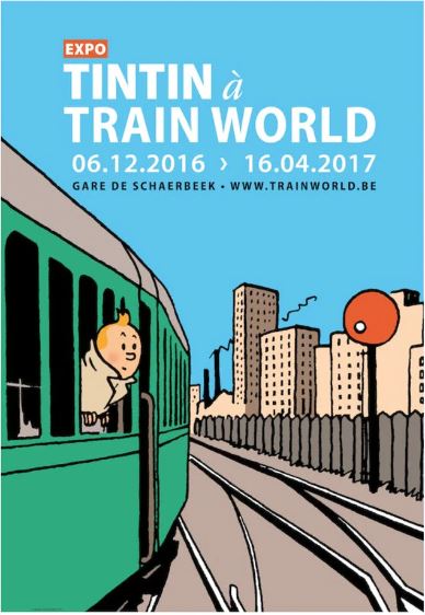 Poster Tentoonstelling Train world