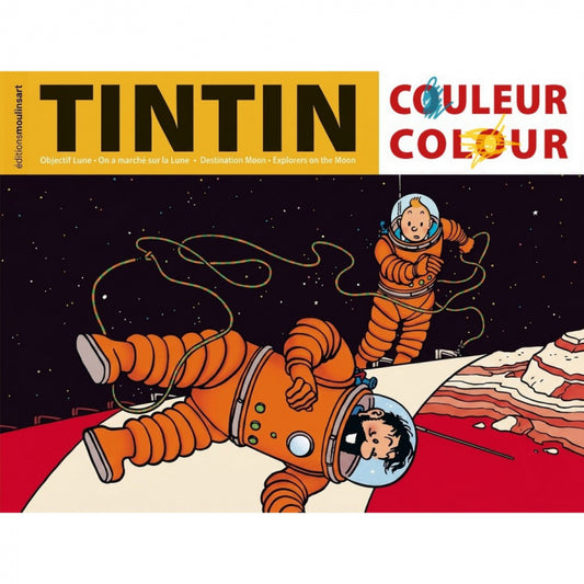 Moon colouring album