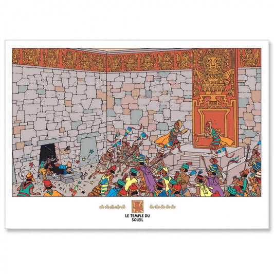 Poster CS03 Temple of the sun