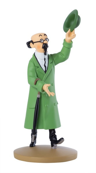 Resin figurine Calculus waving hat