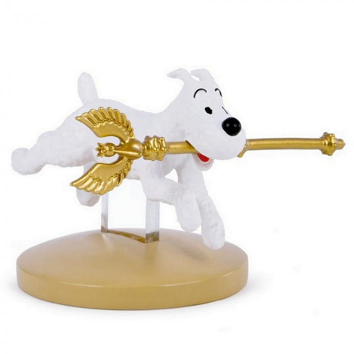 Resin figurine Snowy scepter