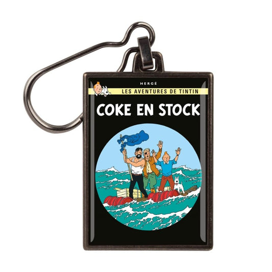 The Red Sea Sharks metal keyring