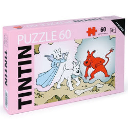Puzzle Snowy Angel and Demon