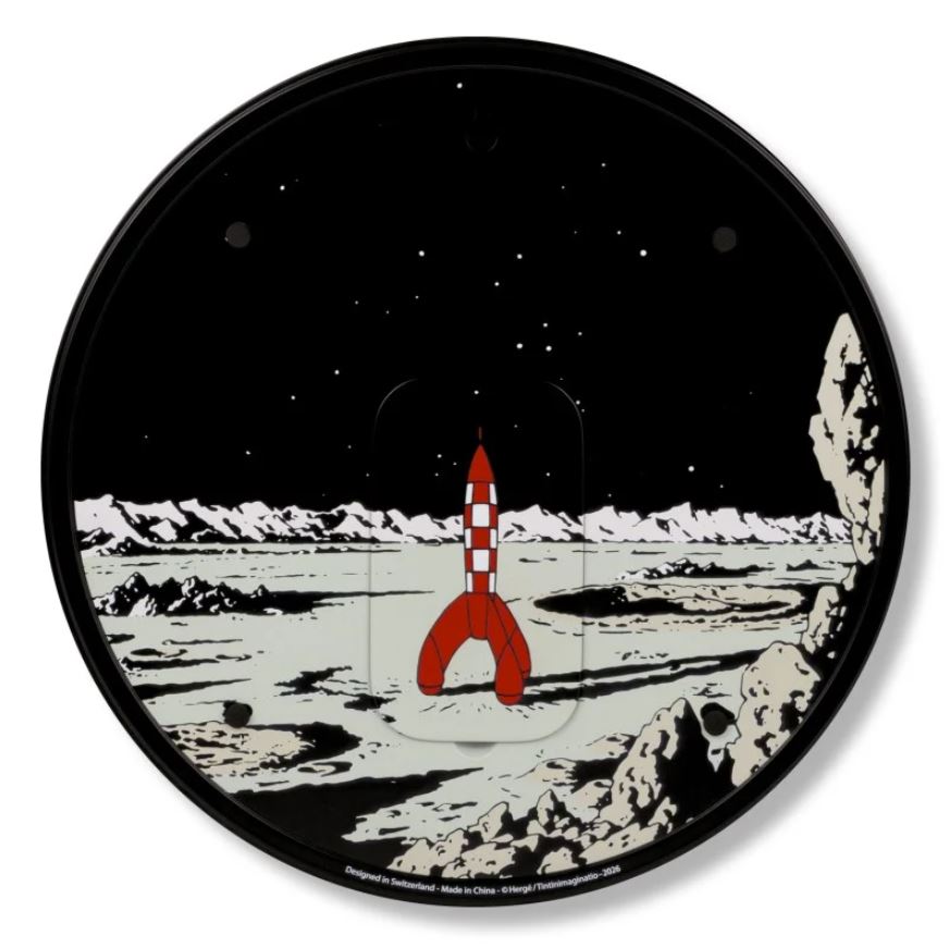 Silver wall clock - Limited edition
