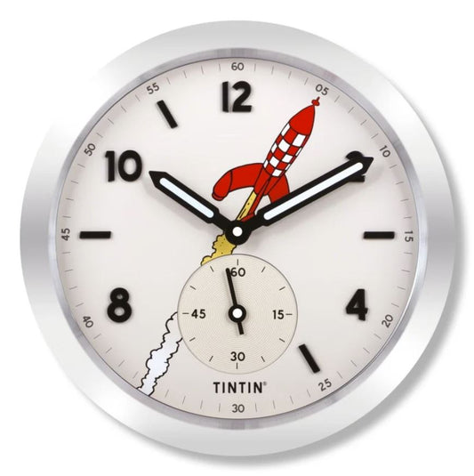 Silver wall clock - Limited edition