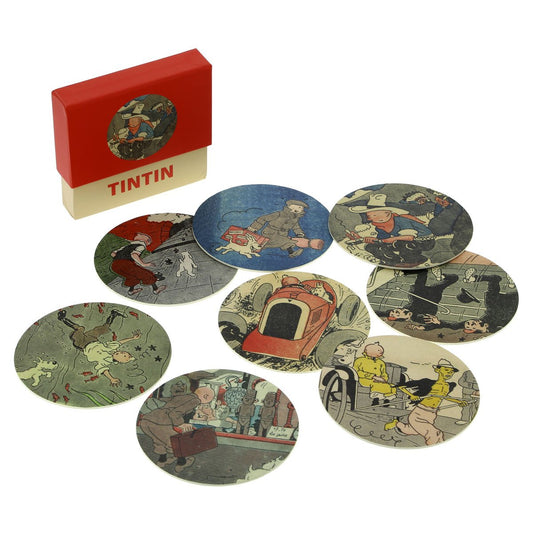 Tintin coasters