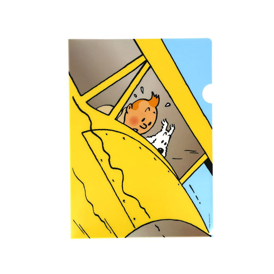 Tintin plastic folder - The Crab with the Golden Claws