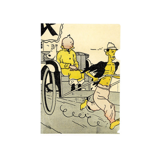 Tintin plastic folder - The Blue Lotus