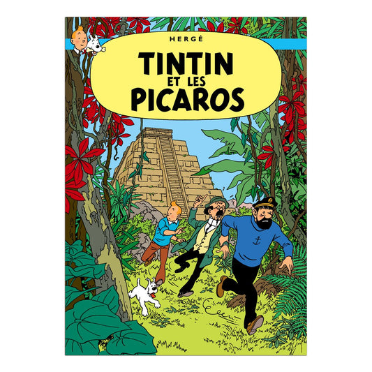 Tintin book postcards Picaros