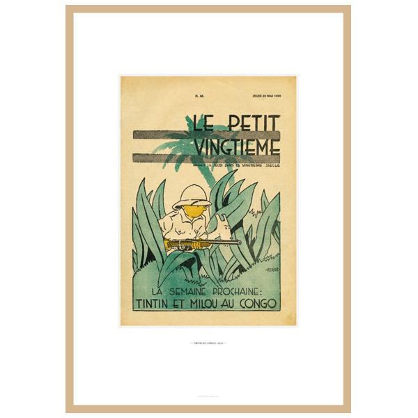 Lithographie Tintin